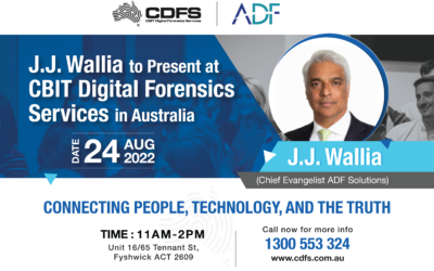 JOIN CDFS FOR A DAY OF LEARNING WITH J J WALLIA (co-founder of ADF Solution)